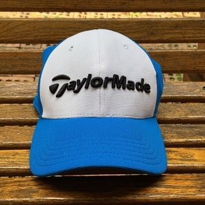 TaylorMade golf hat 6 full panel style adjustable back strap cap speedblade SLDR